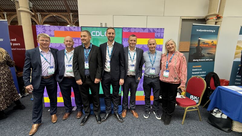 CDL team at an industry event